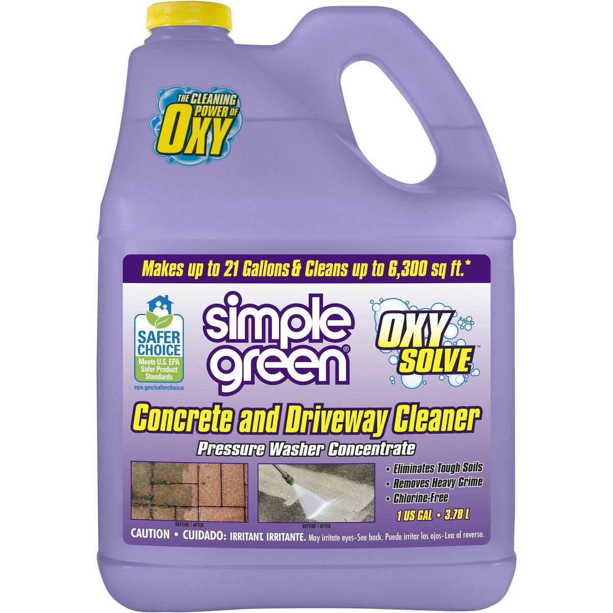 Simple Green Concrete/Driveway Cleaner Concentrate (SMP18233CT)