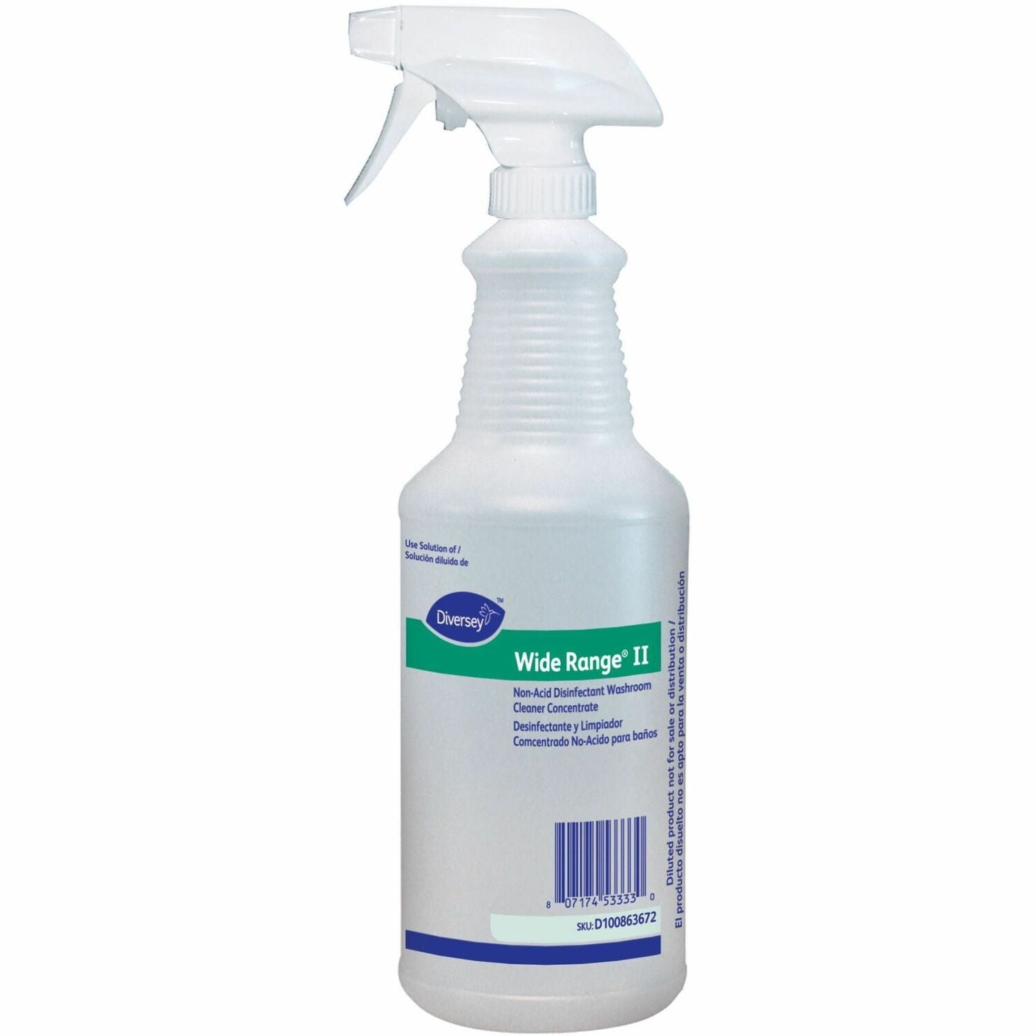 Diversey Wide Range II Non-Acid Disinfectant Washroom Cleaner (DVOD100863672)