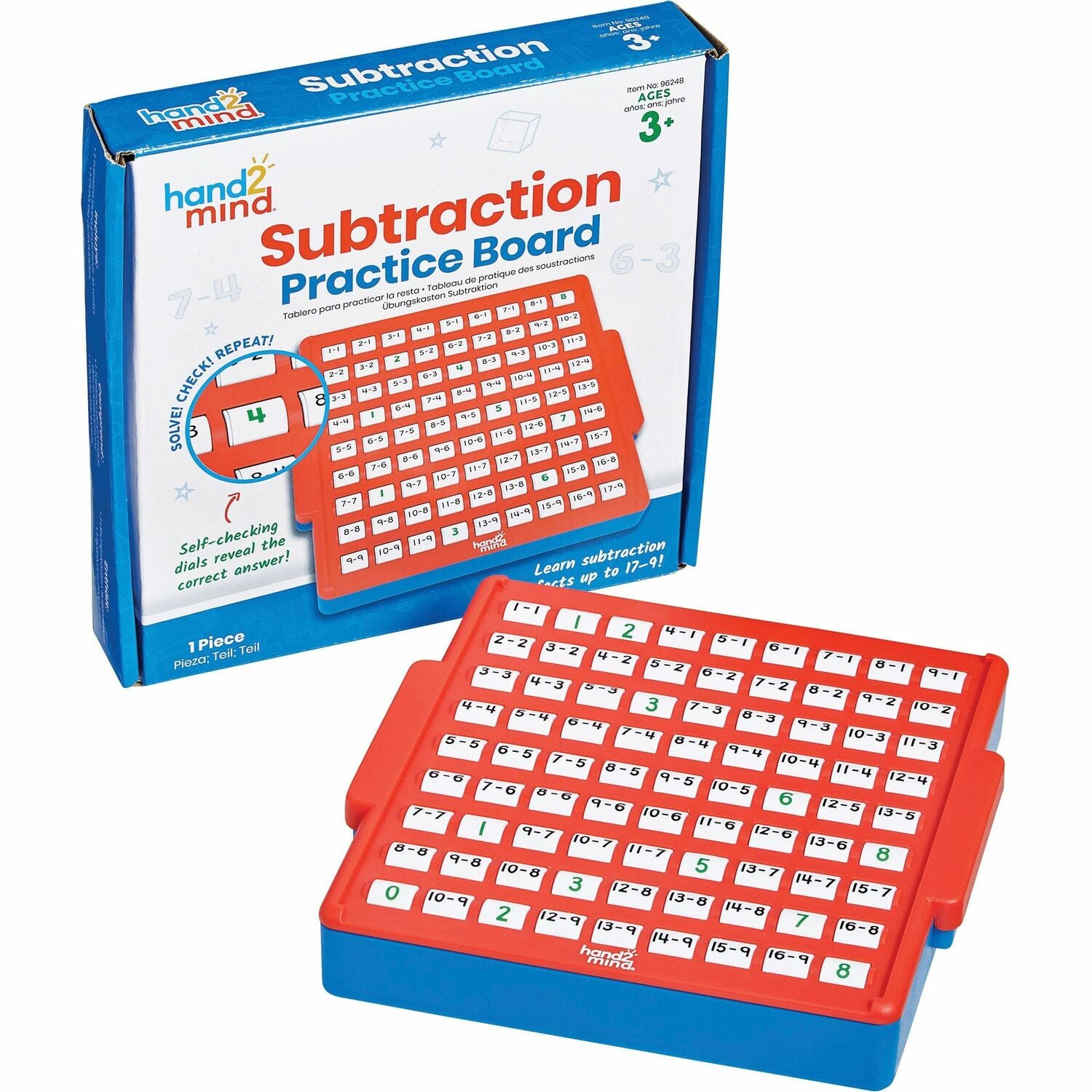 Learning Resources Subtraction Skills Practice Board (LRN96248)