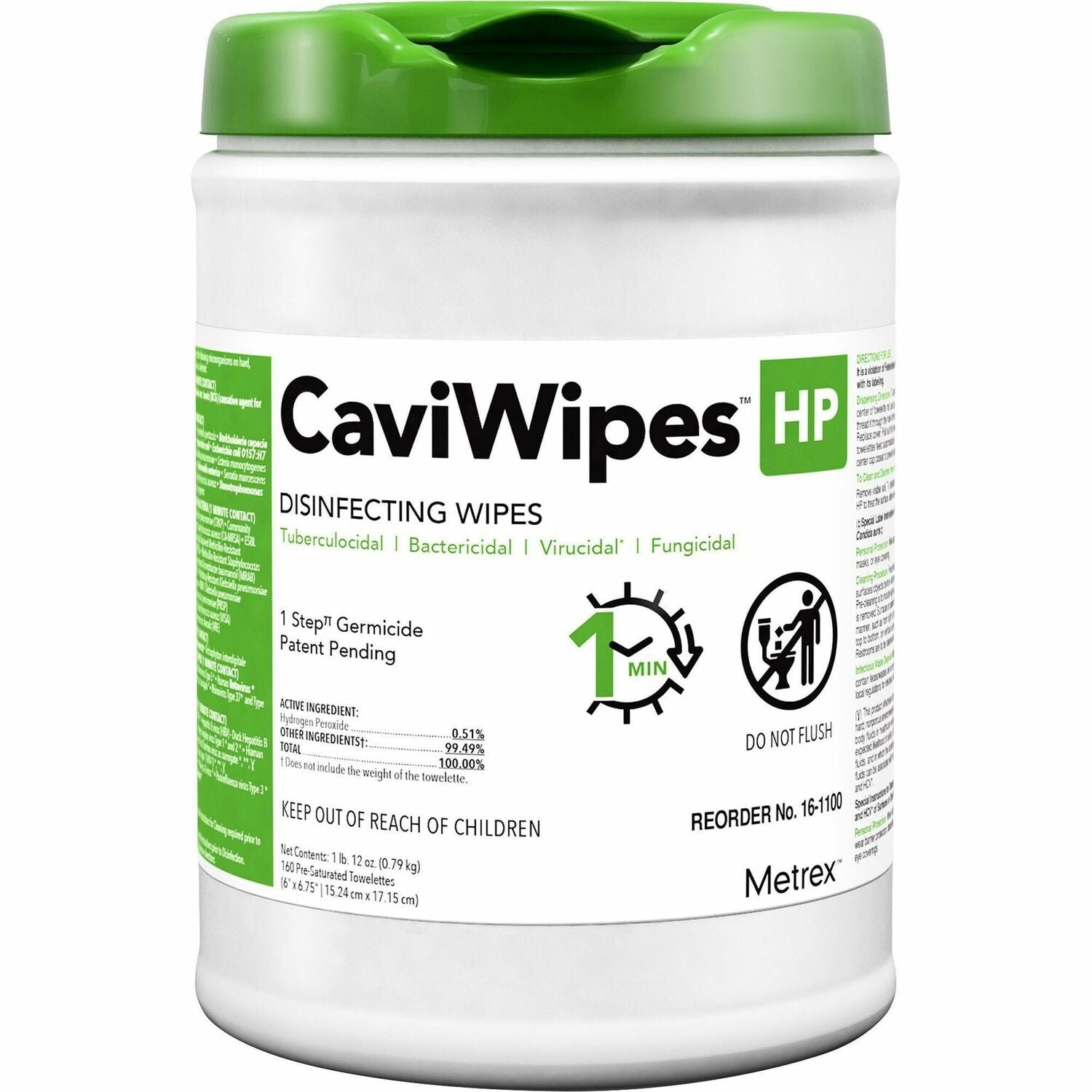 Metrex Caviwipes HP (ACHP078100)