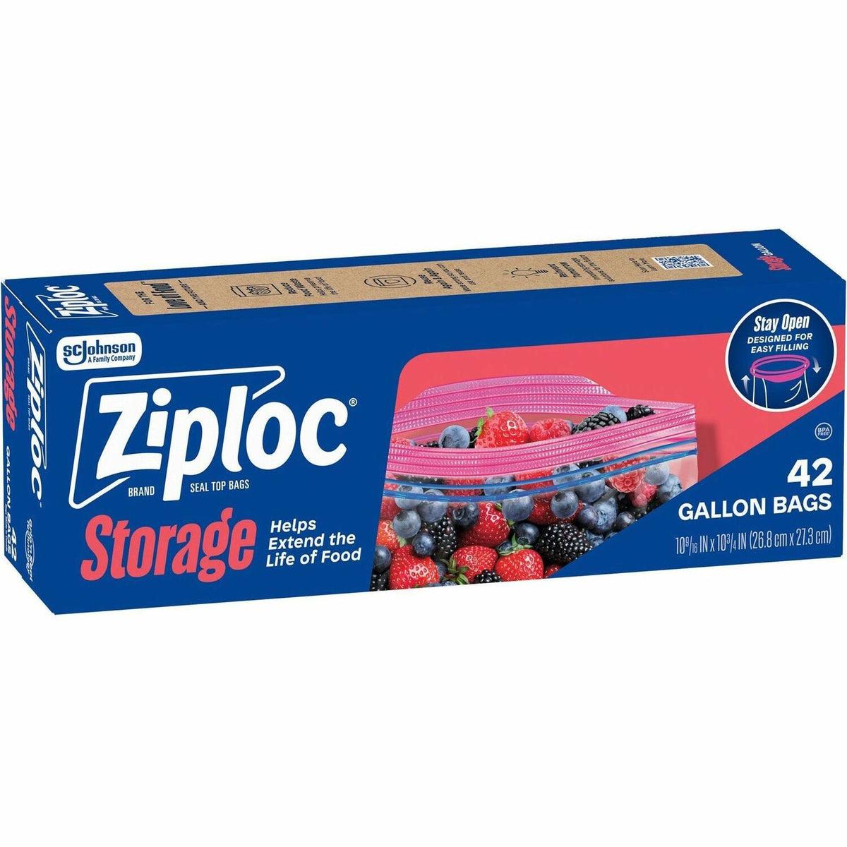 Ziploc Stand-Up Storage Bags (383233BX)