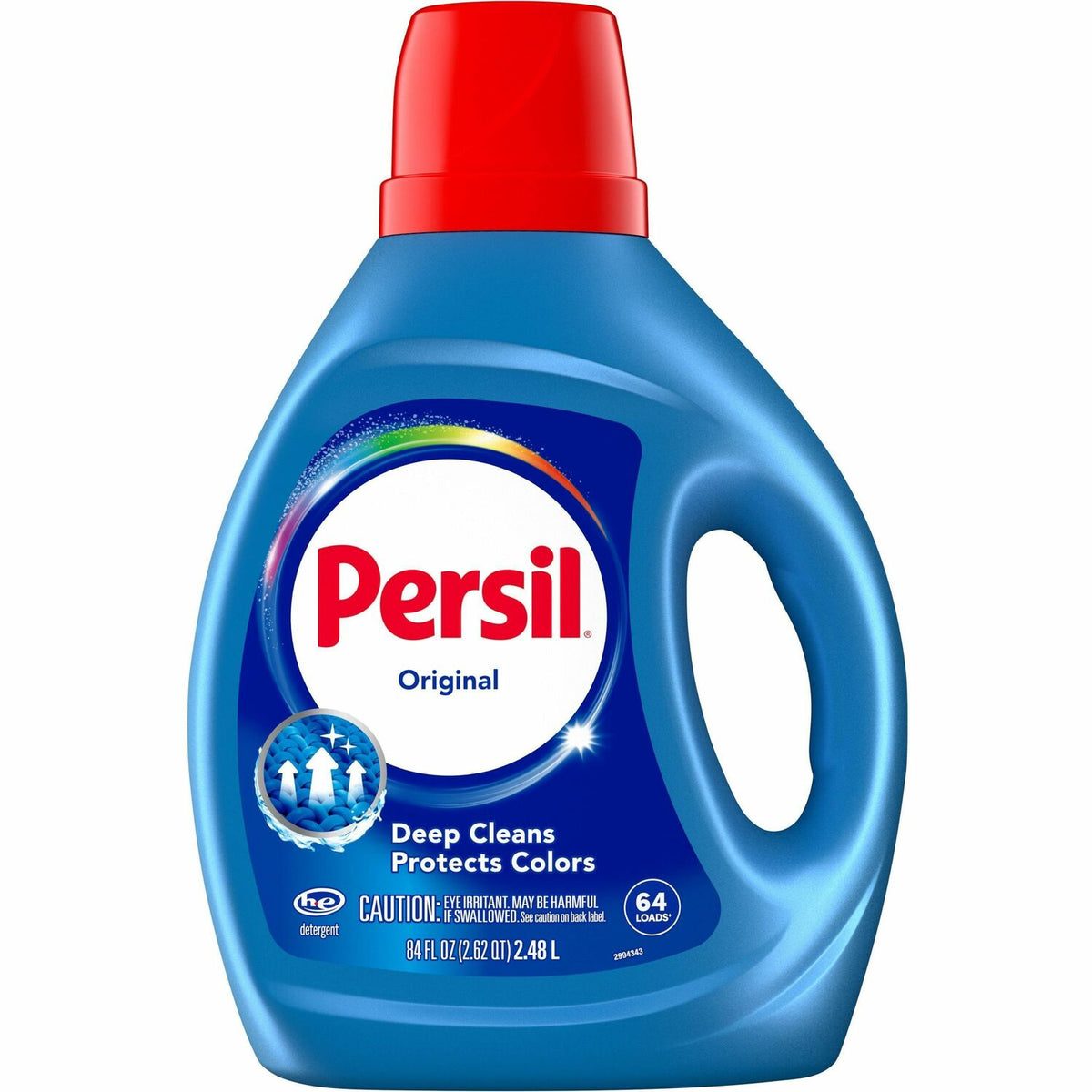 Persil Original Liquid Laundry Detergent, 64 Loads, 84 oz Bottle, 4/Carton (05449)