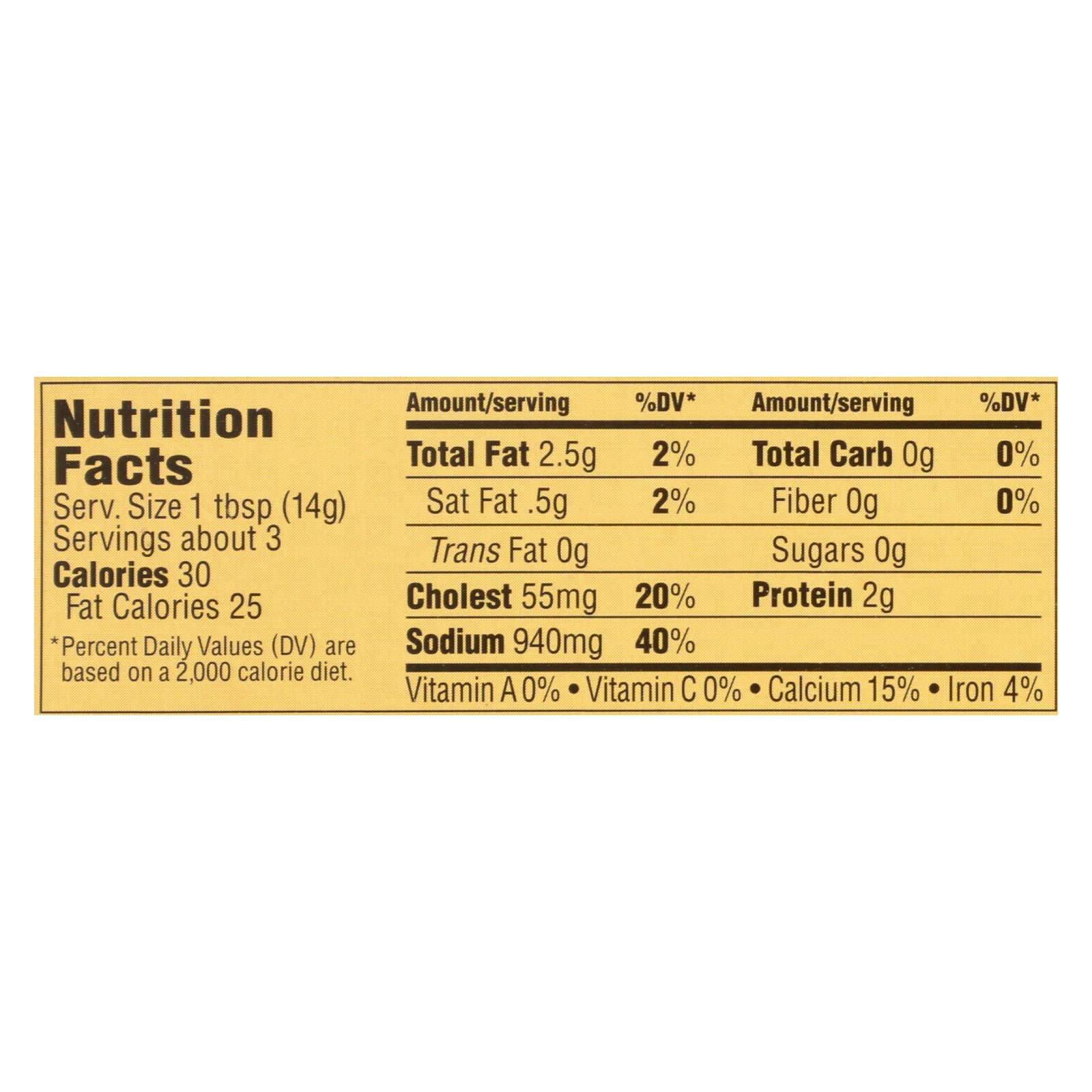 Reese Paste - Anchovy - Case Of 10 - 1.6 Oz