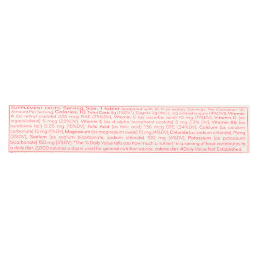 Nuun Hydration Drnk Tab - Strawberry Melon - Case Of 8 - 12 Tab