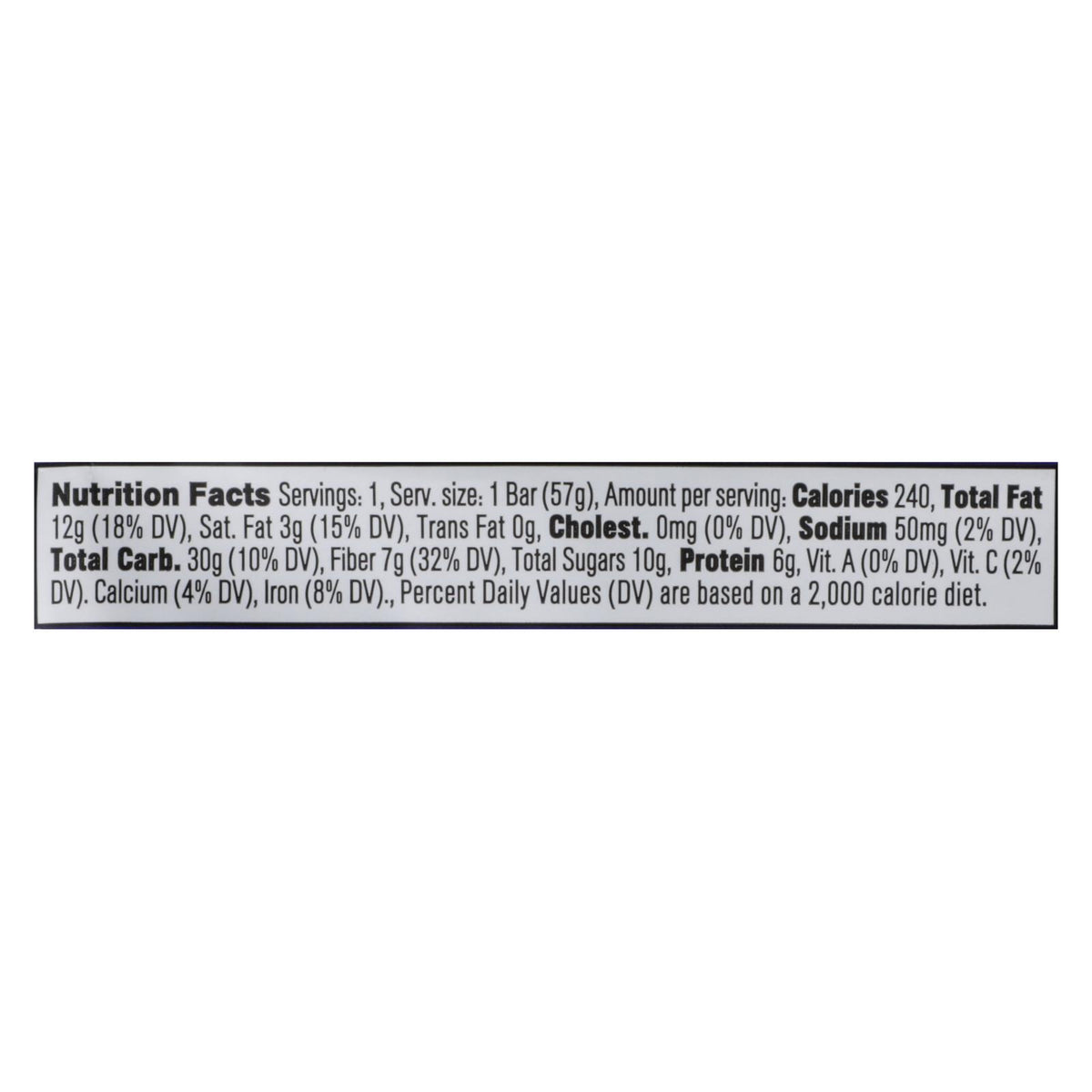 Core Foods - Bar Probiotic Blubry - Case Of 8 - 2 Oz