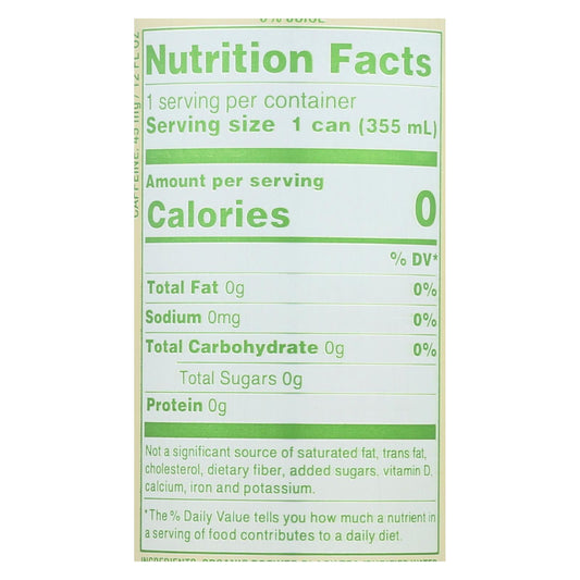 Zevia - Tea Black Lemon - Case Of 12 - 12 Fz