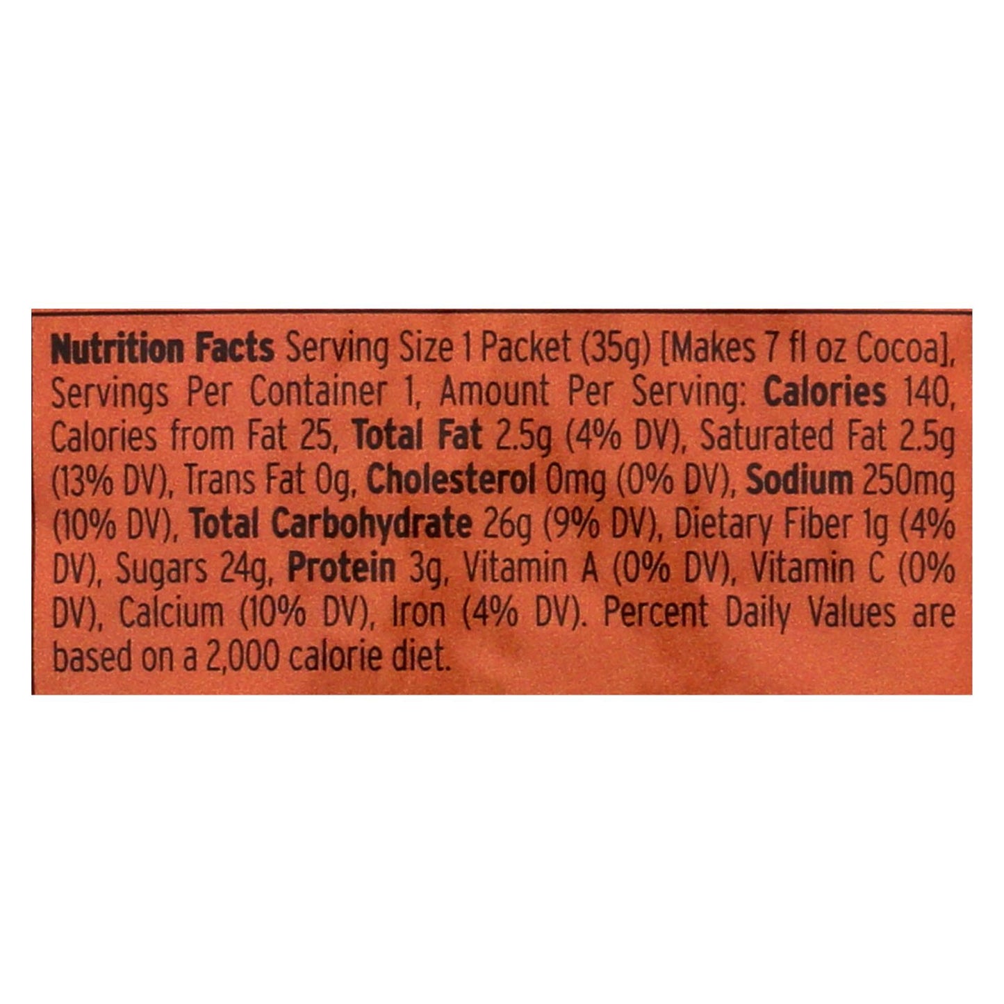 Land O Lakes Cocoa Classic Mix - Raspberry And Chocolate - 1.25 Oz - Case Of 12