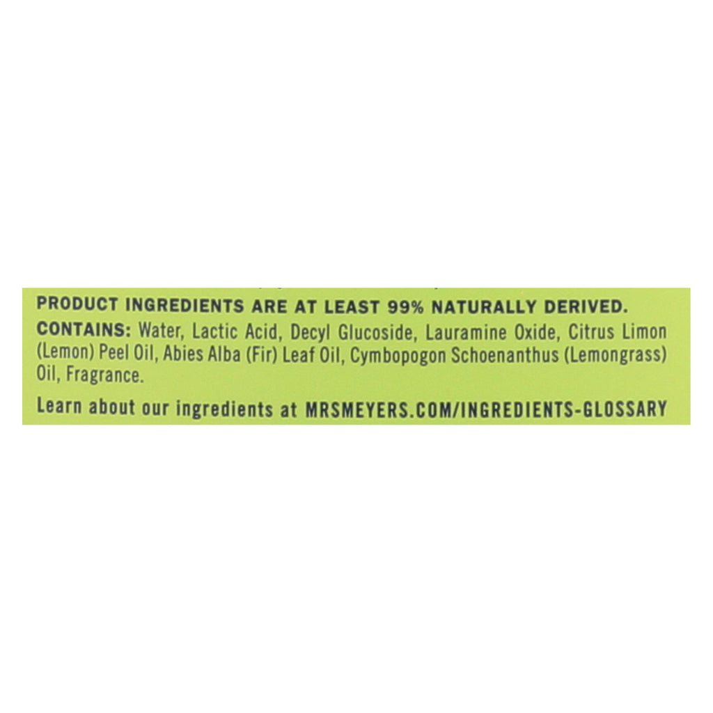Mrs. Meyer's Clean Day - Tub And Tile Cleaner - Lemon Verbena - 33 Fl Oz - Case Of 6