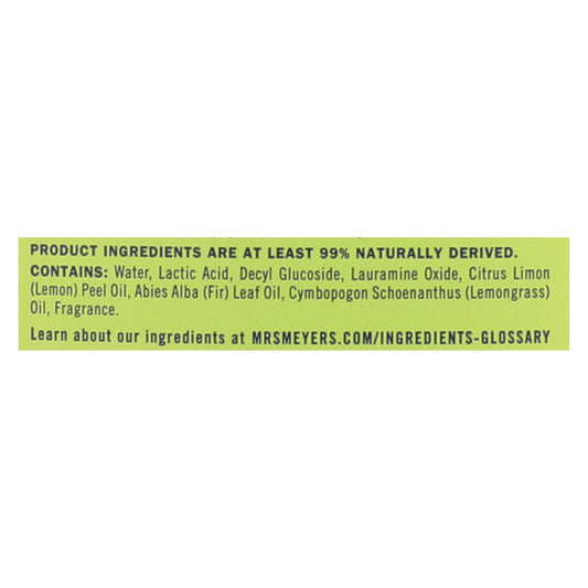 Mrs. Meyer's Clean Day - Tub And Tile Cleaner - Lemon Verbena - 33 Fl Oz - Case Of 6