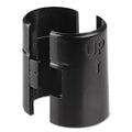 Alera Wire Shelving Shelf Lock Clips, Plastic, Black, 4 Clips/Pack (ALESW59SLBL)