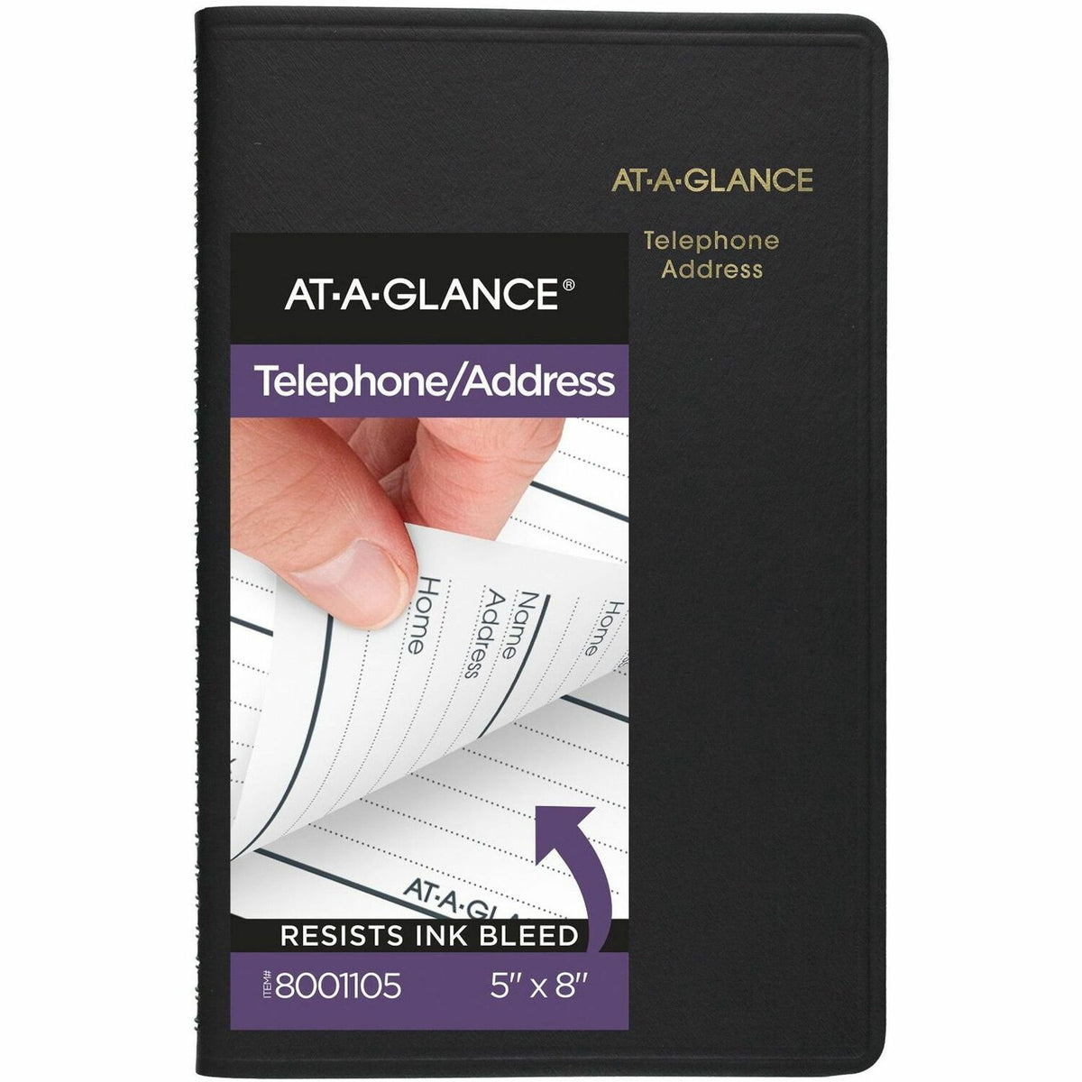 AT-A-GLANCE Large Telephone/Address Book (AAG8001105)