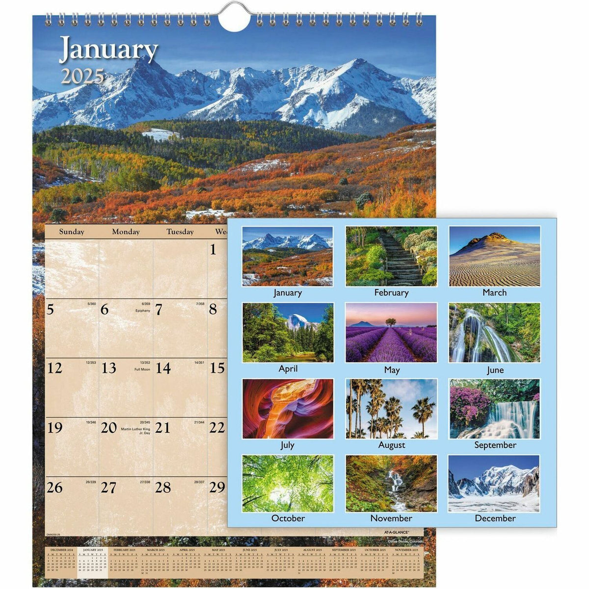 AT-A-GLANCE Scenic Wall Calendar (AAGDMW20028)