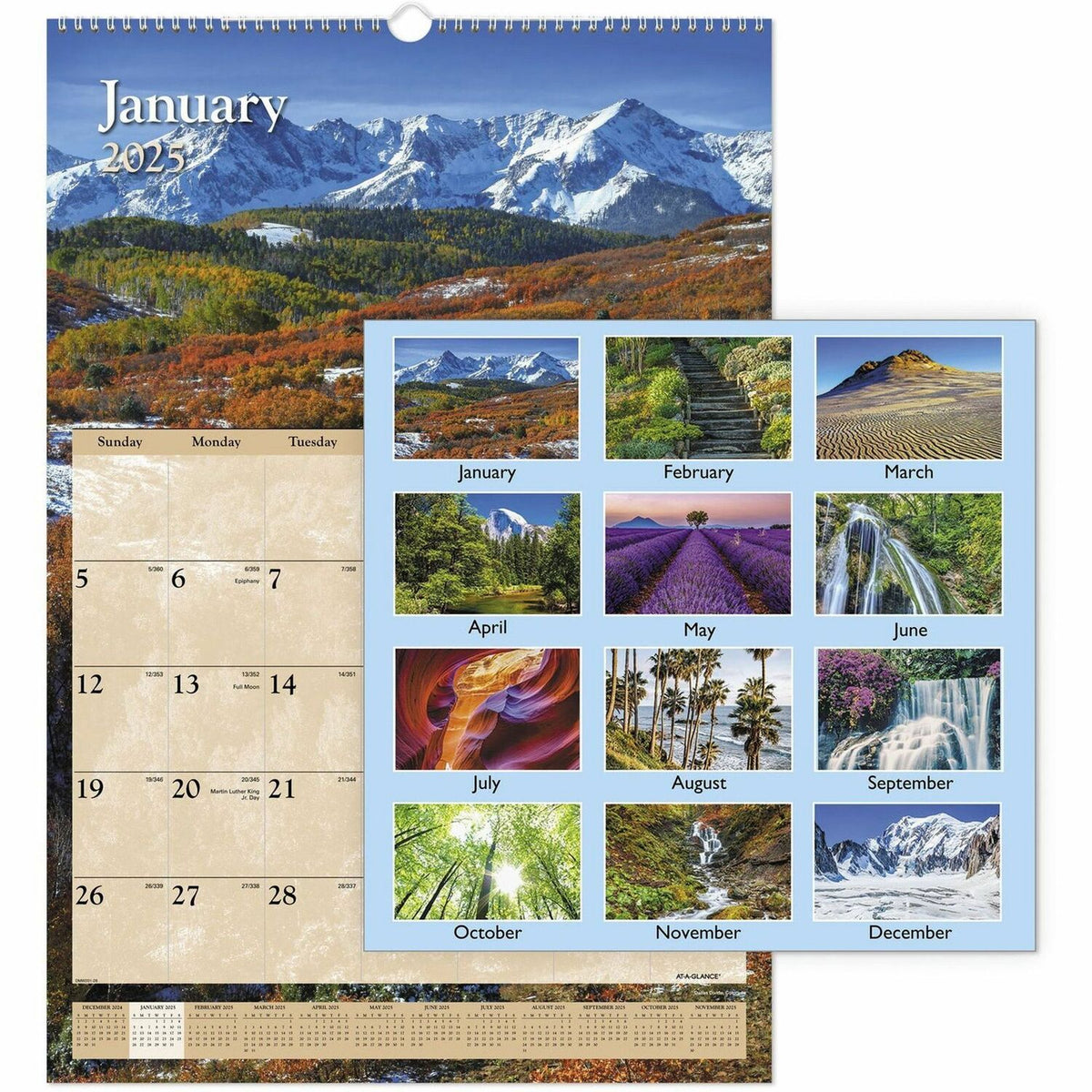 AT-A-GLANCE Scenic Wall Calendar (AAGDMW20128)
