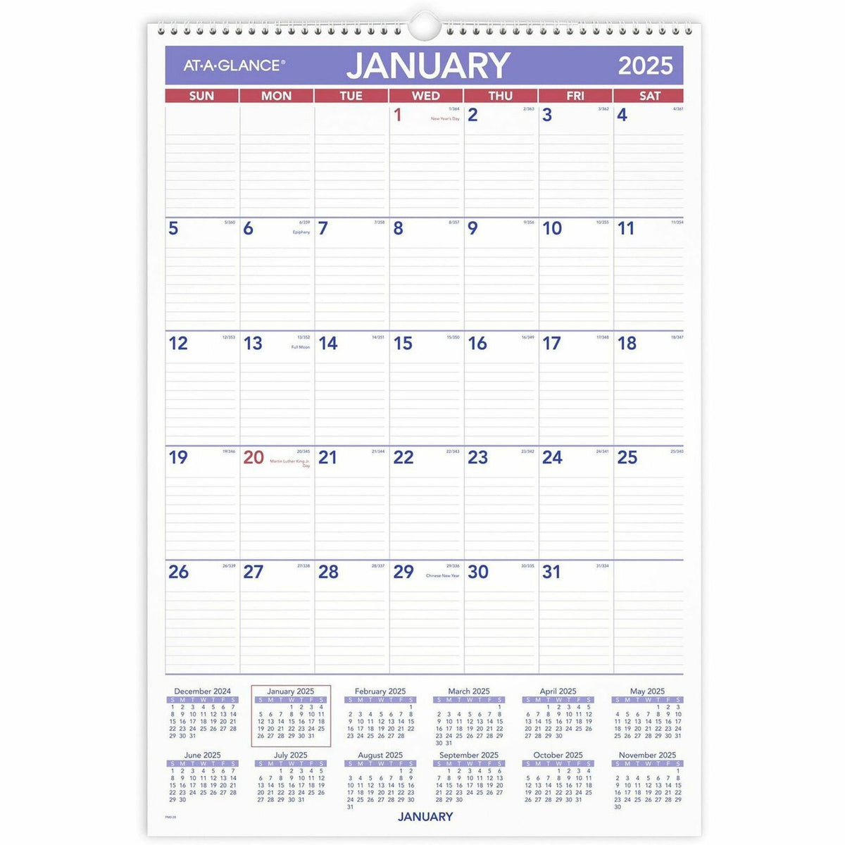AT-A-GLANCE Wall Calendar (AAGPM328)
