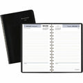 AT-A-GLANCE AT-A-GLANCE Basic Daily Planner, Black, Small, 5" x 8" (AAGSK4600)