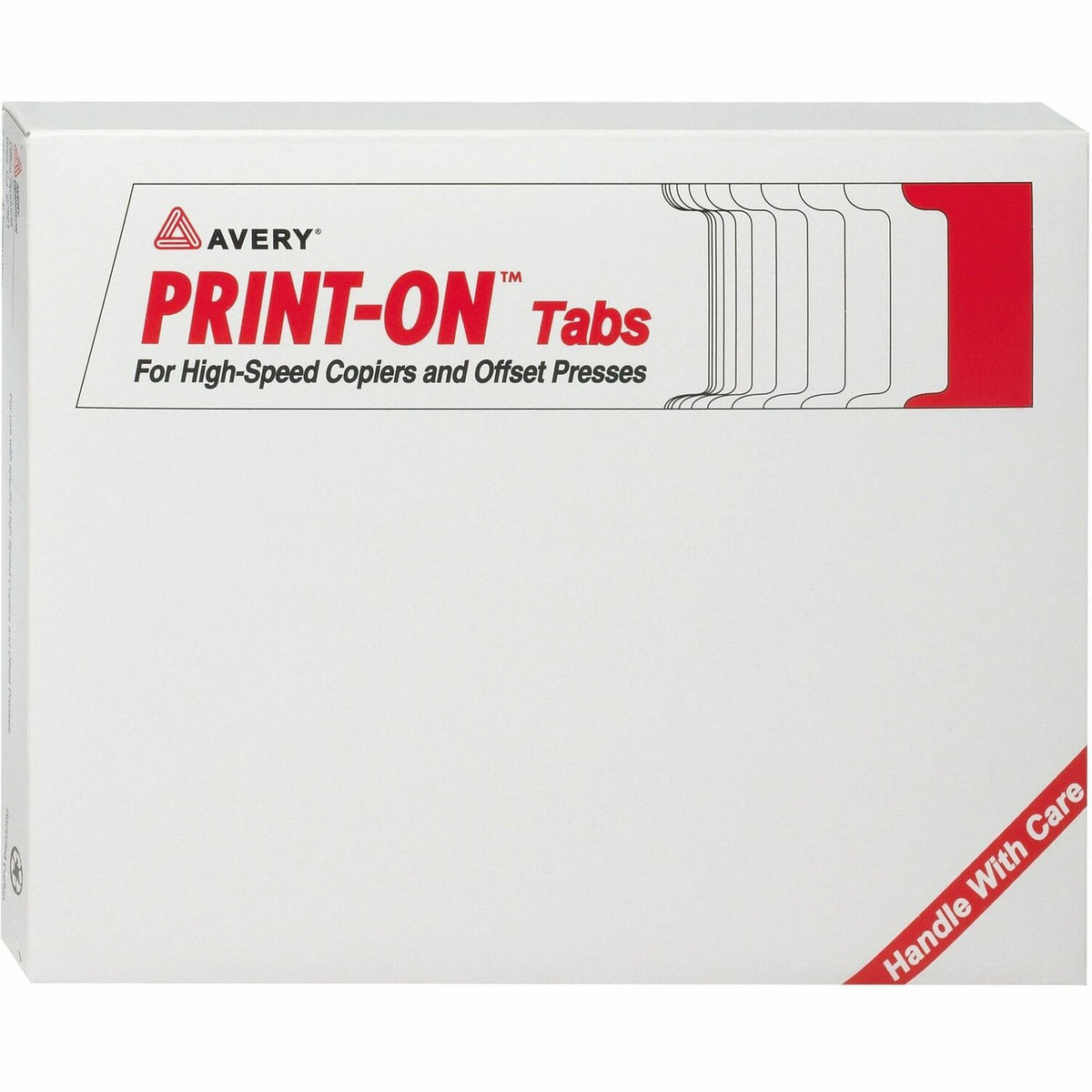 Avery 3-Hole Punched Copier Tabs (AVE20406)