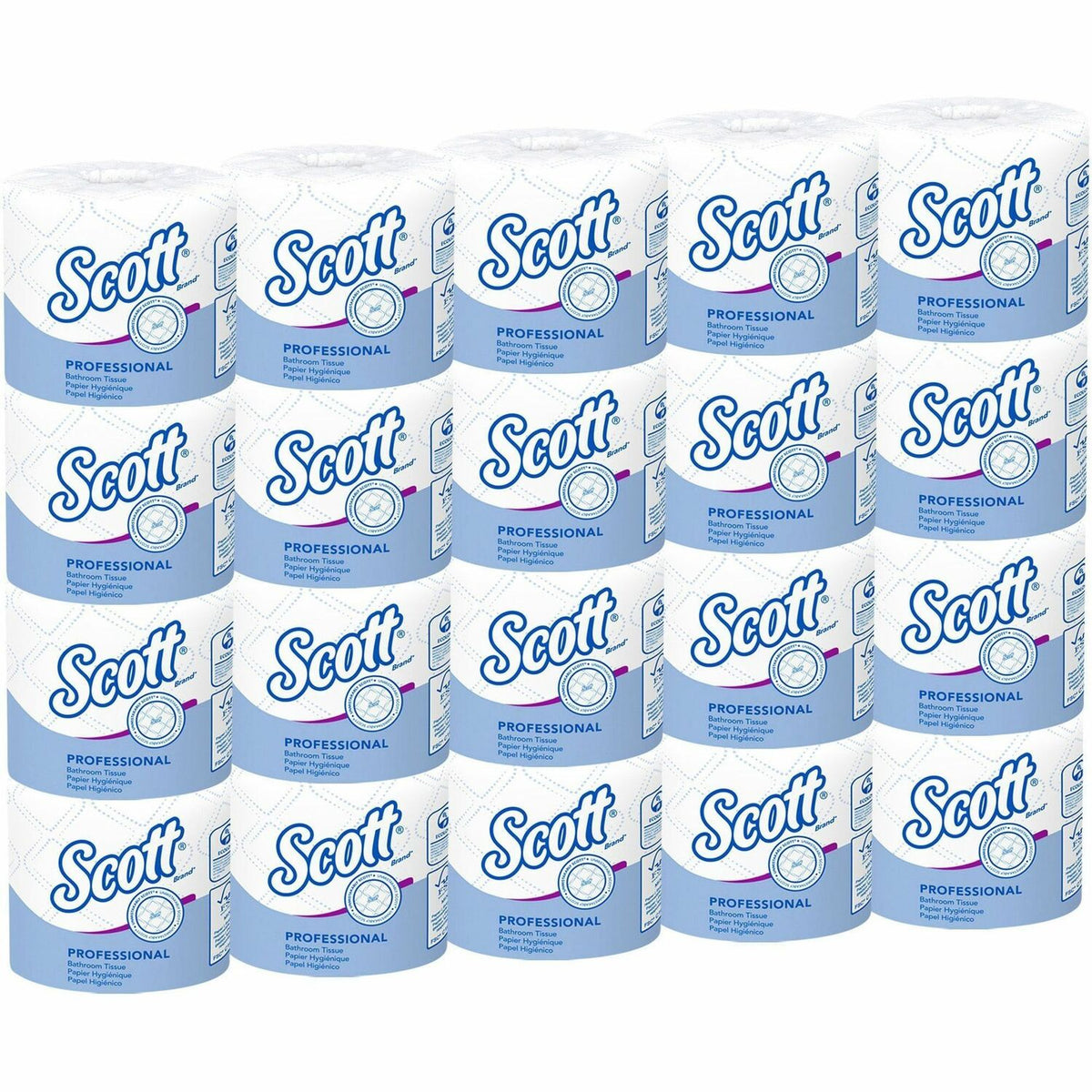 Scott Professional Standard Roll Toilet Paper with Elevated Design (KCC13607)