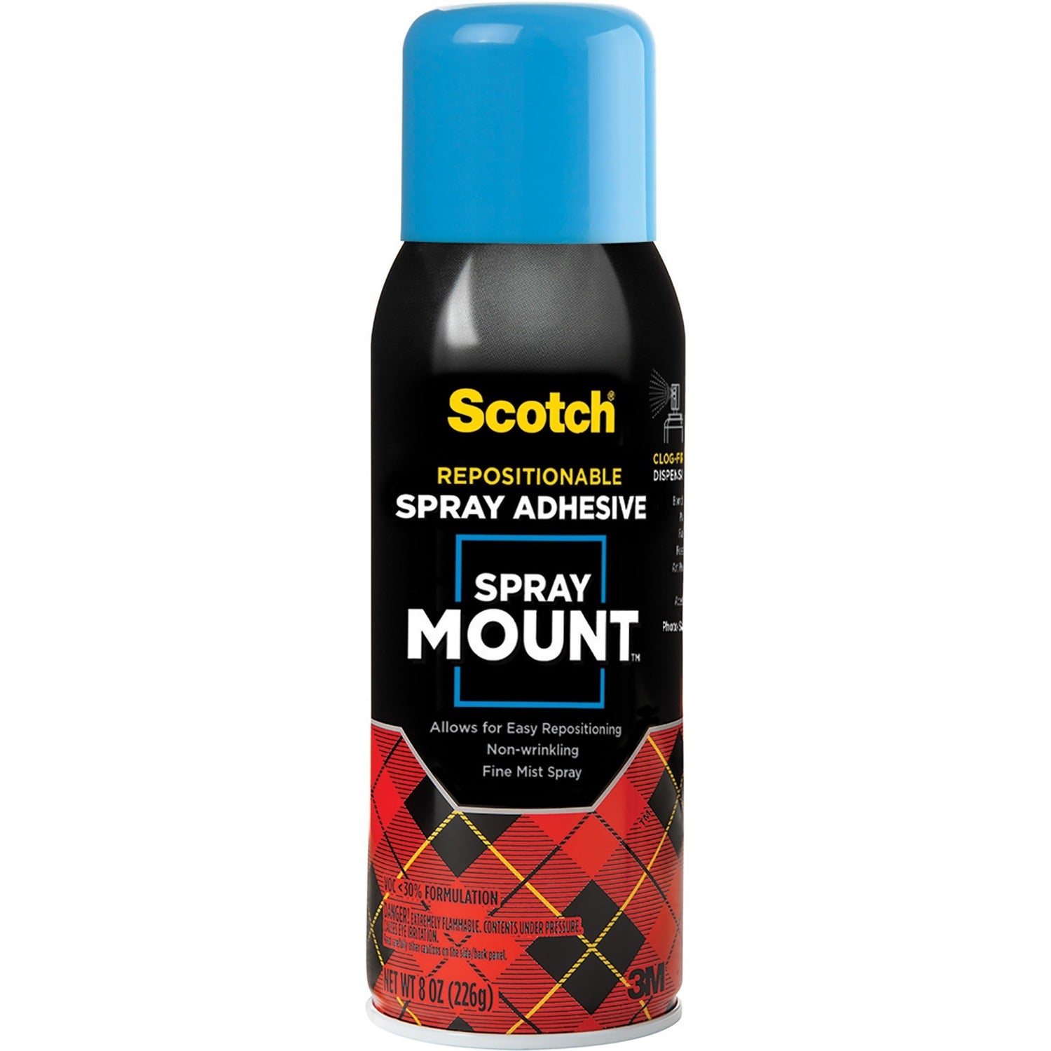 Scotch Spray Mount Clear Adhesive (MMM6065)