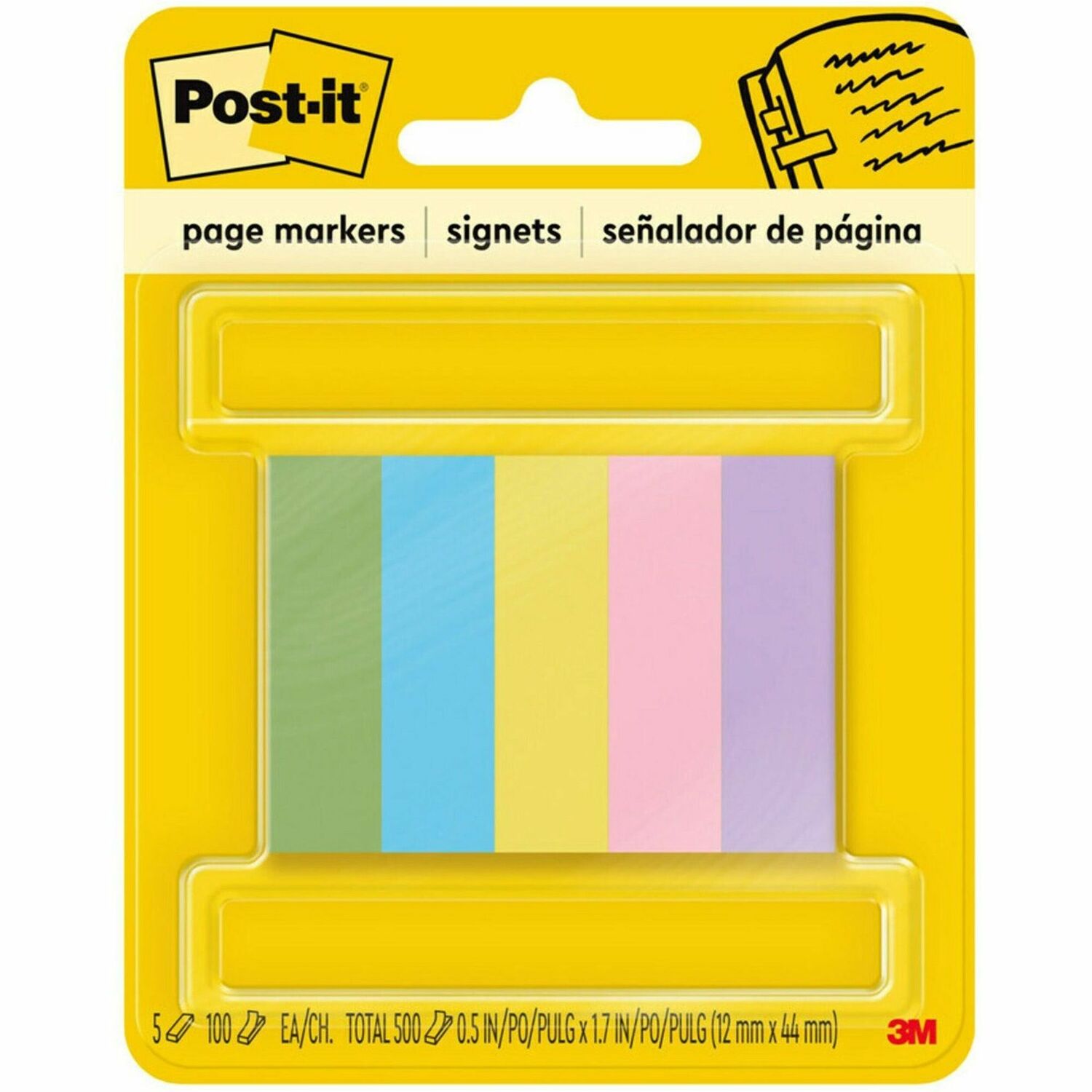 Post-it Page Markers (MMM6705AU)