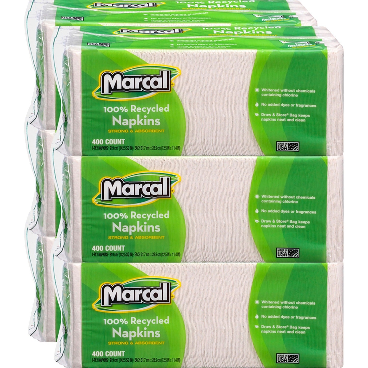 Marcal 100% Recycled Luncheon Napkins (MRC6506)