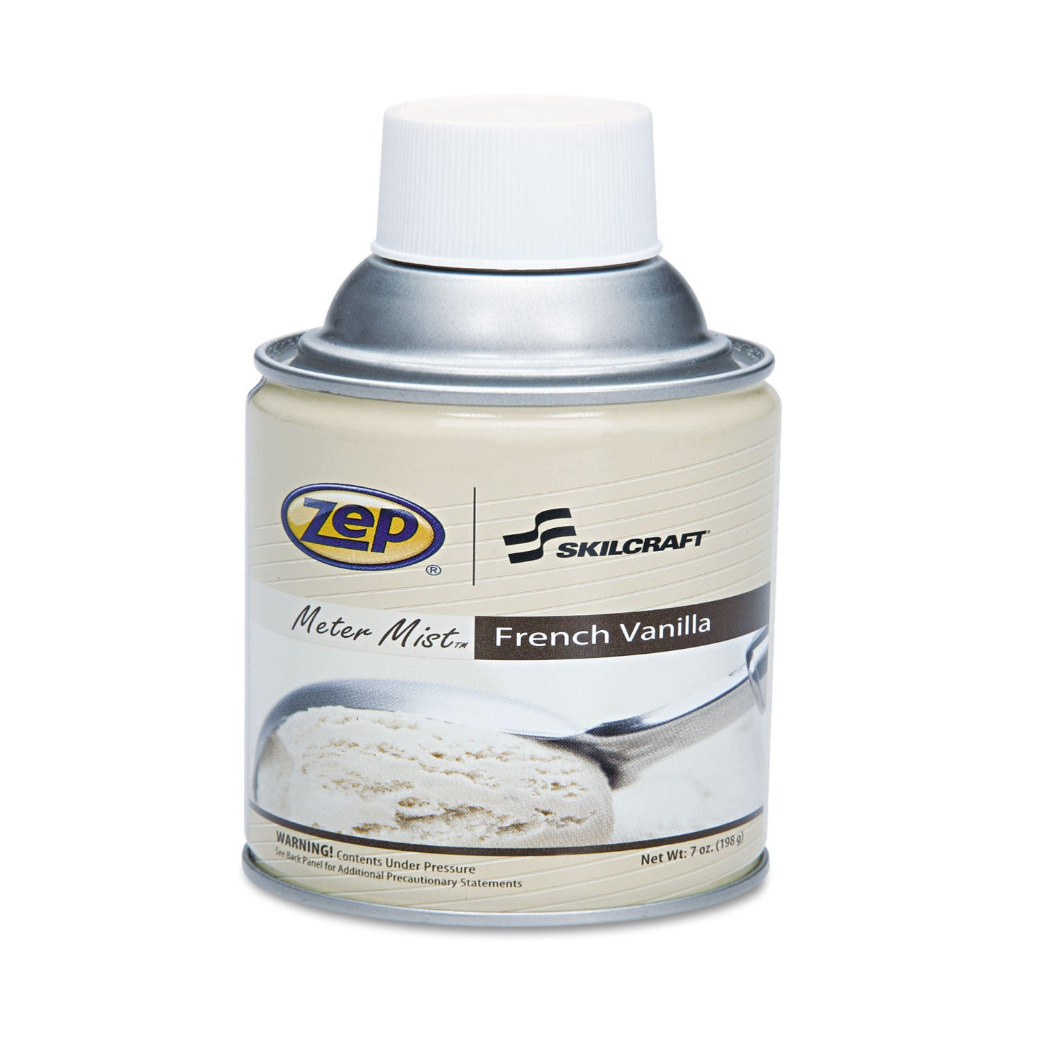 AbilityOne 6840014295864, SKILCRAFT Meter Mist Refills, French Vanilla, 10 oz Aerosol Spray, 12/Box