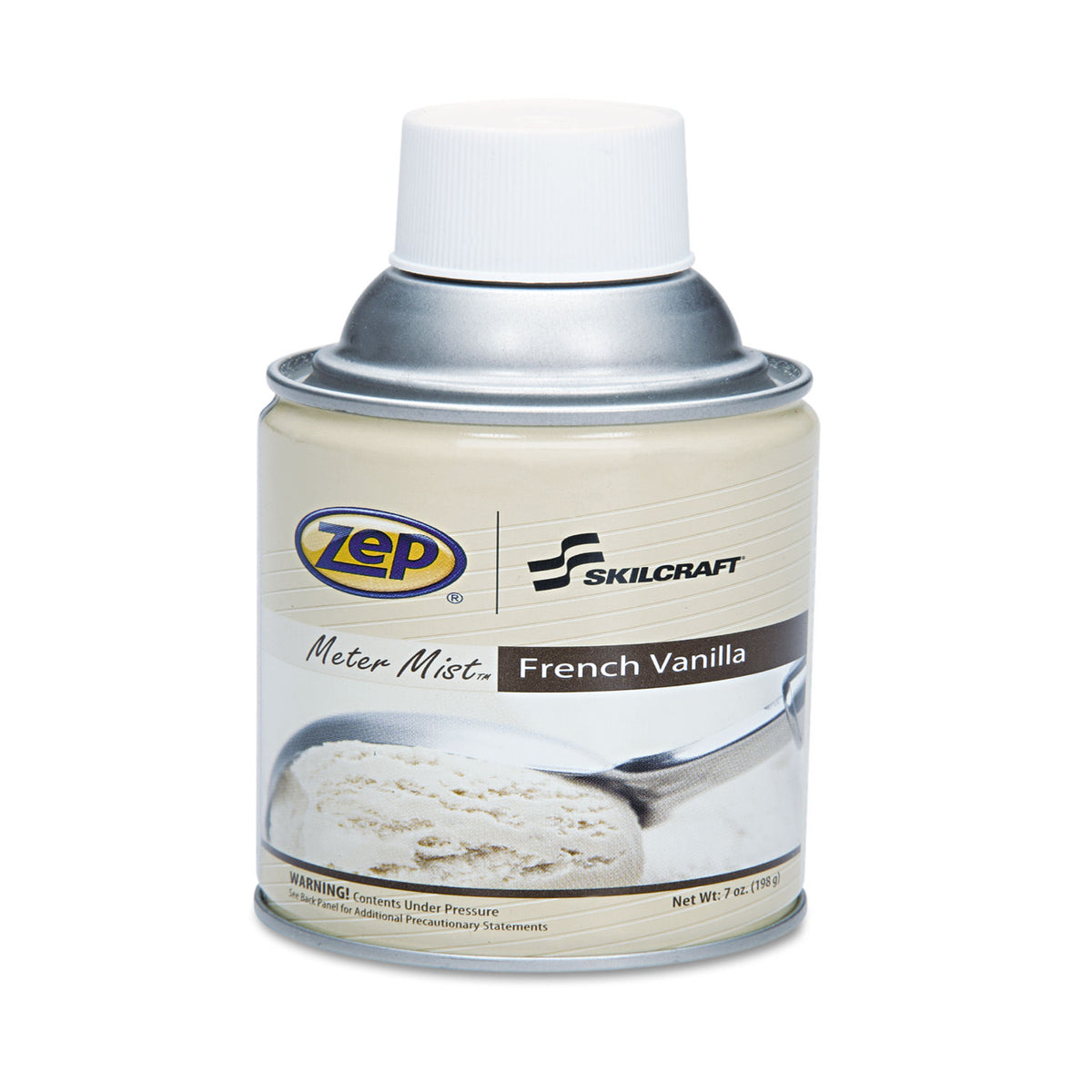 AbilityOne 6840014295864, SKILCRAFT Meter Mist Refills, French Vanilla, 10 oz Aerosol Spray, 12/Box