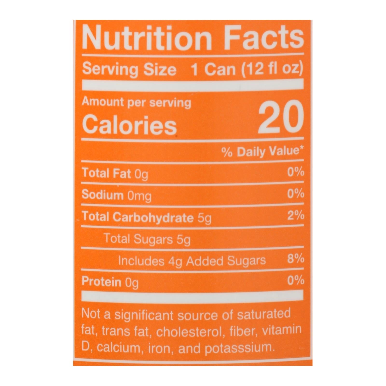 Poppi - Prebio Soda Orange - Case Of 12-12 Fz