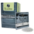 Tea One Tea Pods, Tropical Citrus Green, 14/Box (JAV20700)