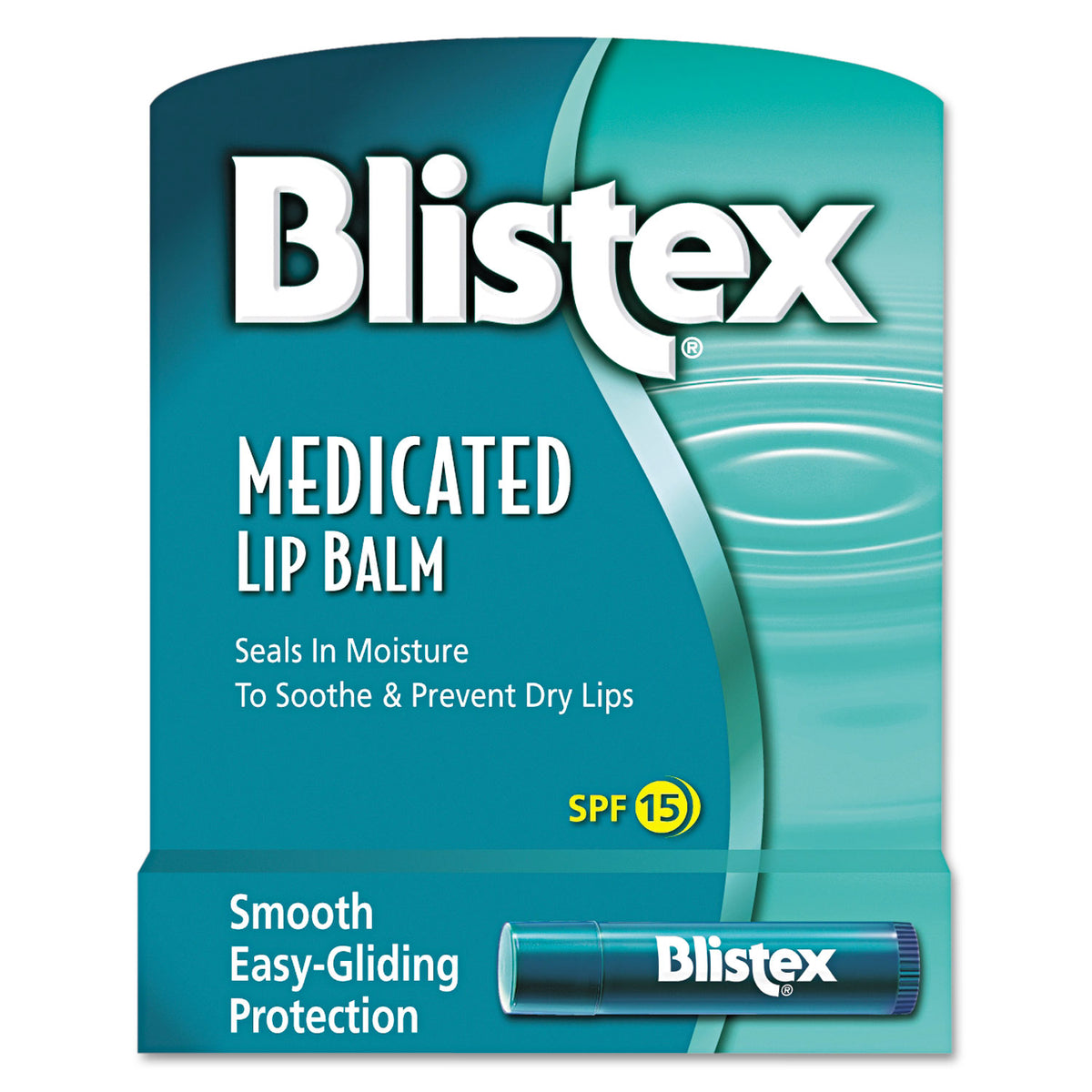 Blistex Medicated Lip Balm, SPF 15, 0.15 oz (PFYBL83124)