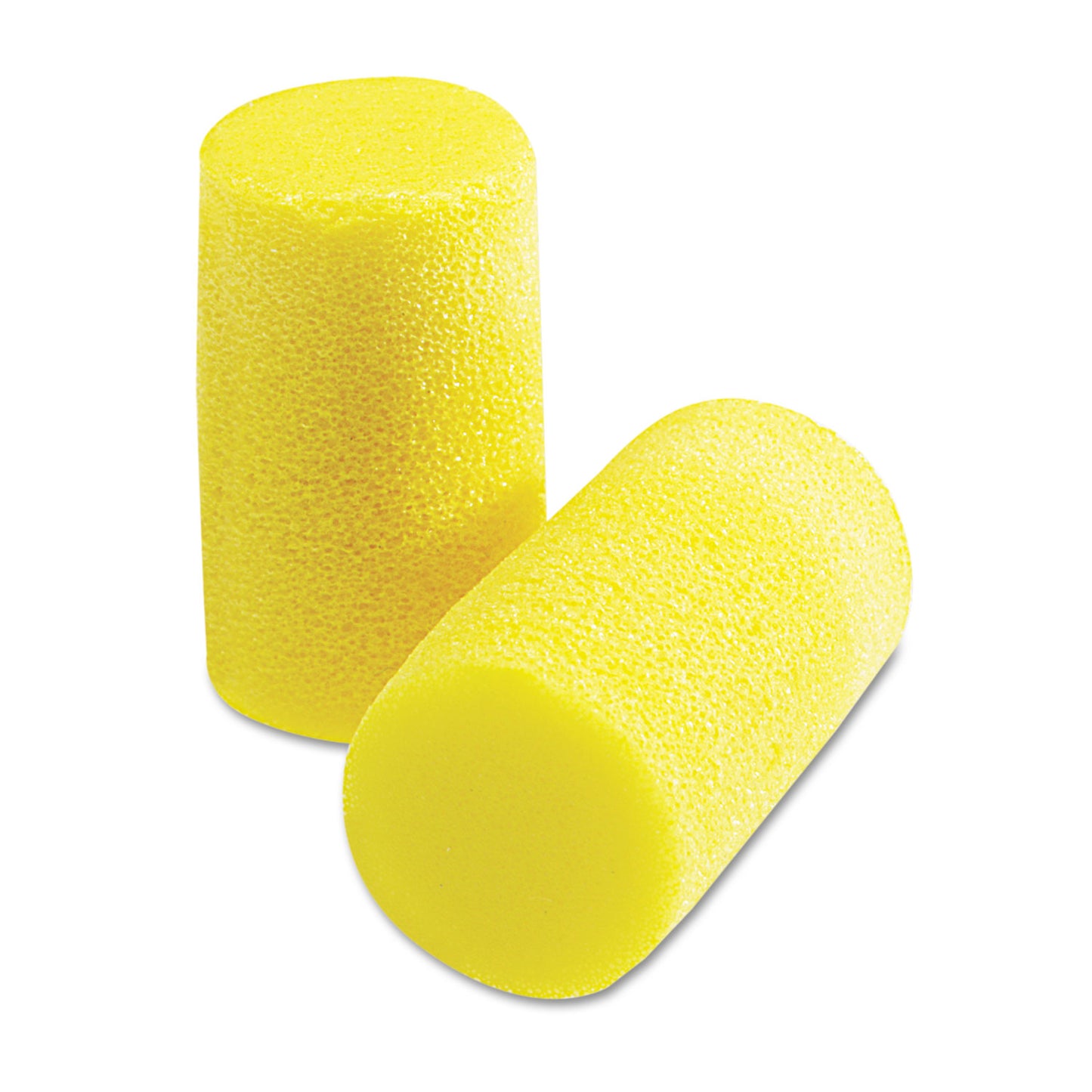 3M E-A-R Classic Plus Earplugs, Cordless, PVC Foam, Yellow, 200 Pairs/Box (MMM3101101)