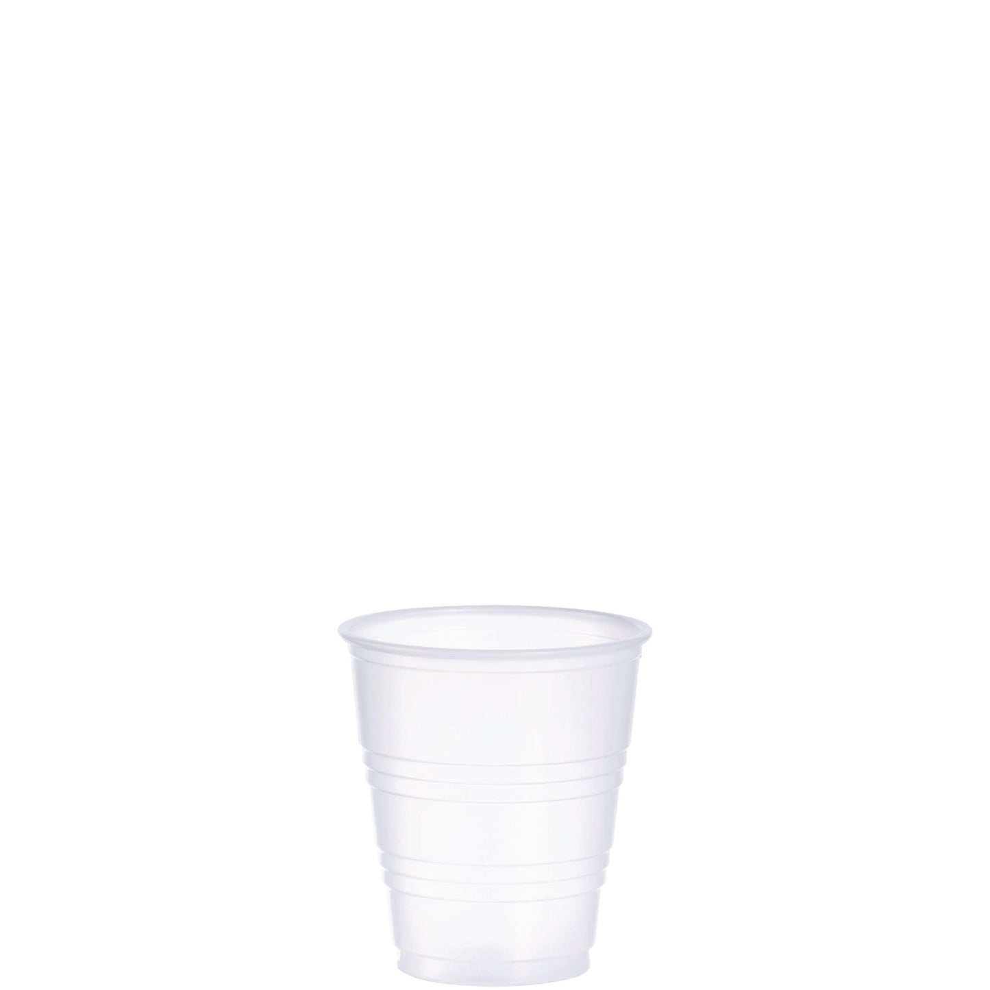 Dart High-Impact Polystyrene Cold Cups, 5 oz, Translucent, 100 Cups/Sleeve, 25 Sleeves/Carton (DCCY5CT)