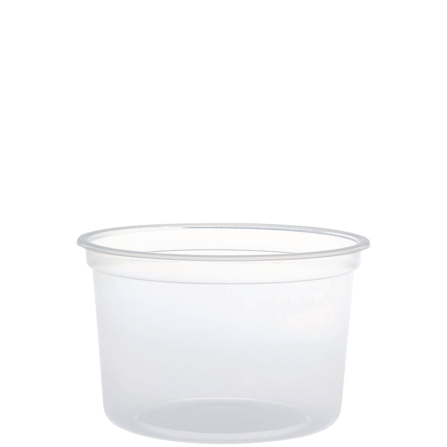 Dart MicroGourmet Food Container, 16 oz, Translucent, Plastic, 50/Pack, 10 Packs/Carton (DCCMN160100)