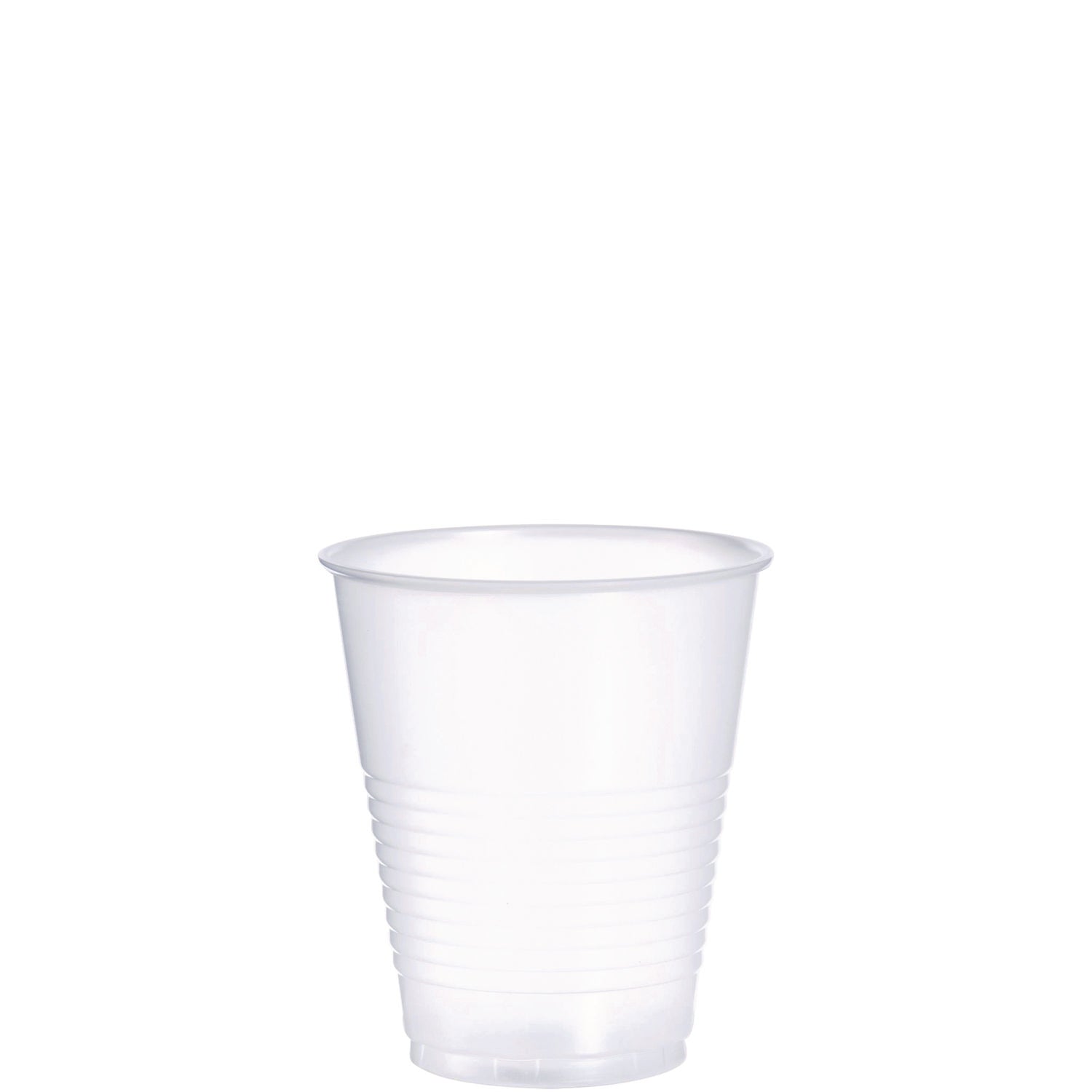 Dart High-Impact Polystyrene Squat Cold Cups, 12 oz, Translucent, 50/Pack (DCCY12SPK)