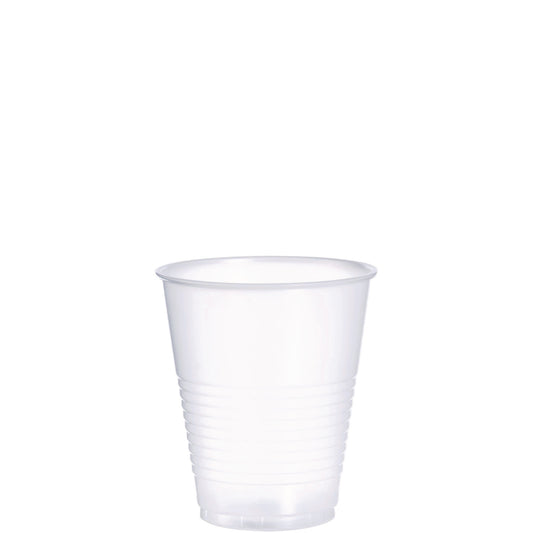 Dart High-Impact Polystyrene Squat Cold Cups, 12 oz, Translucent, 50/Pack (DCCY12SPK)
