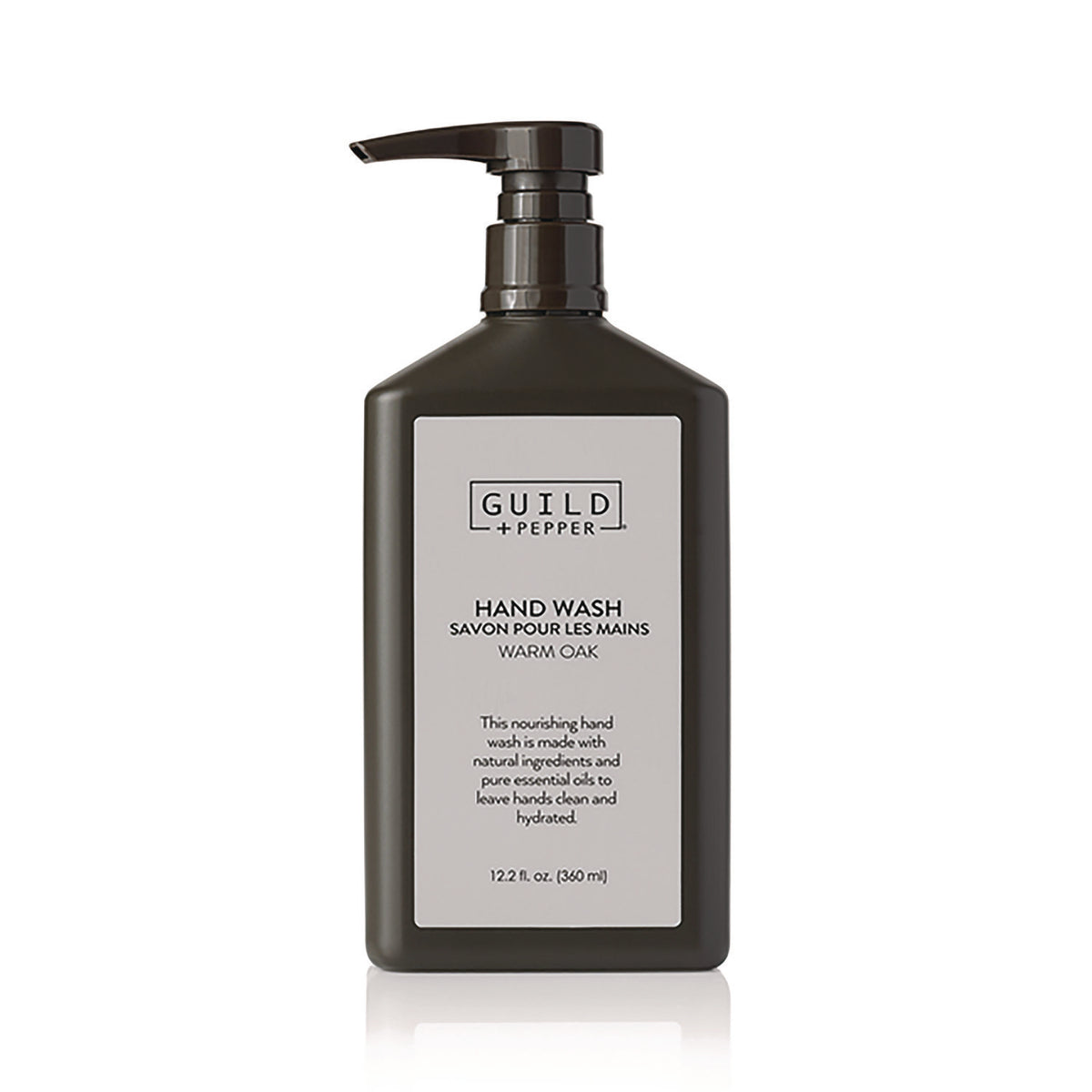 Guild+Pepper Hand Wash, Warm Oak Scent, 12.2 oz, 12/Carton (GIS100306)