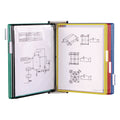 Tarifold Wall Unit Reference Starter Set, 10 Wire-Reinforced Pockets (TFIW291)
