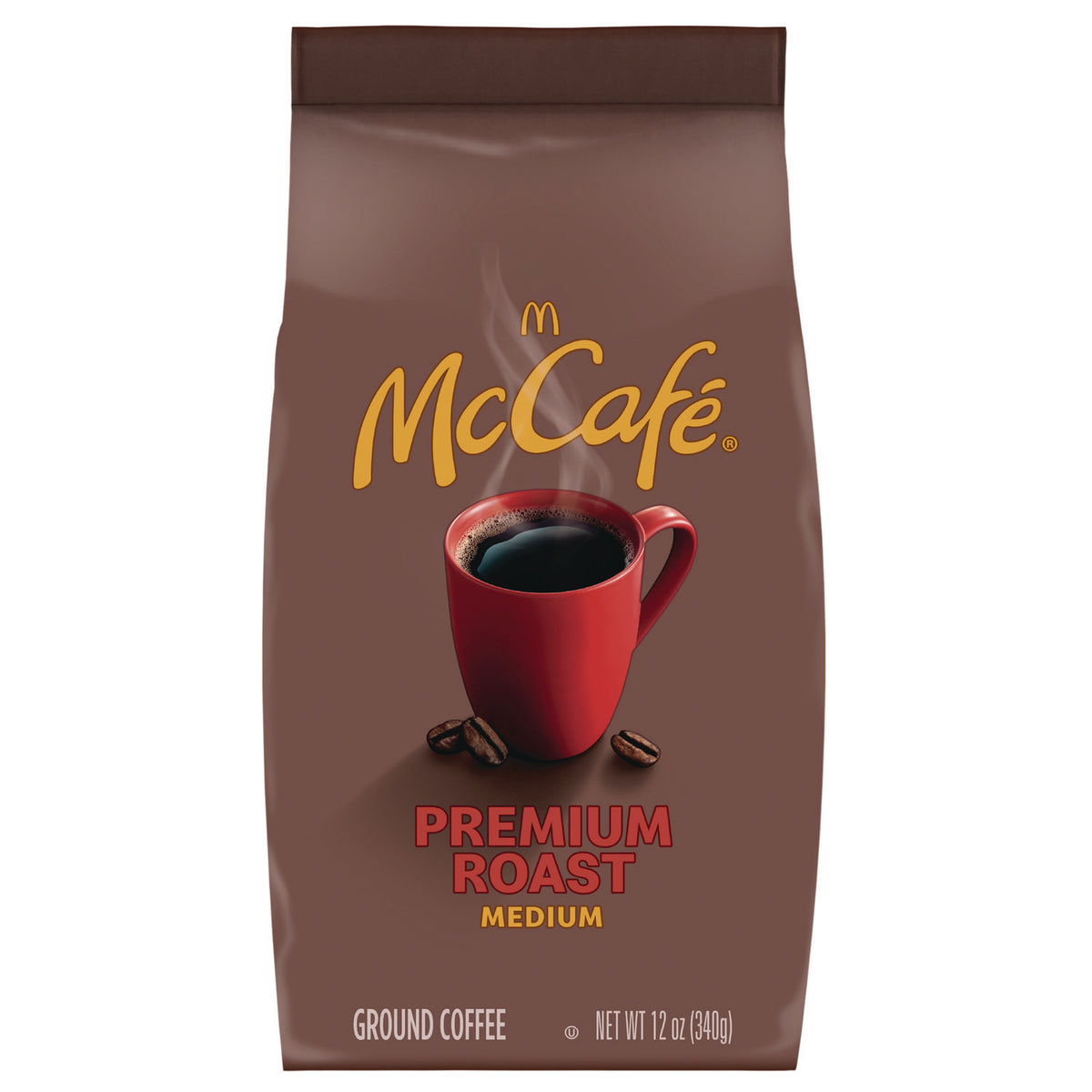 McCafe Ground Coffee, Premium Roast, 12 oz Bag (GMT5535EA)