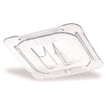 Carlisle StorPlus Polycarbonate Handled Universal Lid, 6.31 x 6.88 x 0.88, Clear, Plastic (CFS10310U07)