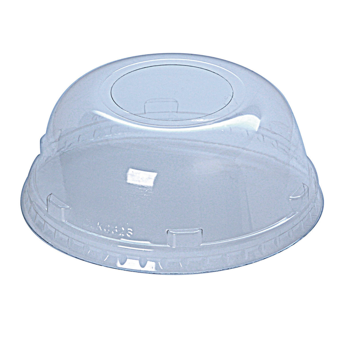 Fabri-Kal Kal-Clear/Nexclear Drink Cup Lids, Squat Dome Lid with 1.75" Hole, Fits 32 oz Cold Cups, Clear, 500/Carton (FABDLKC32S)