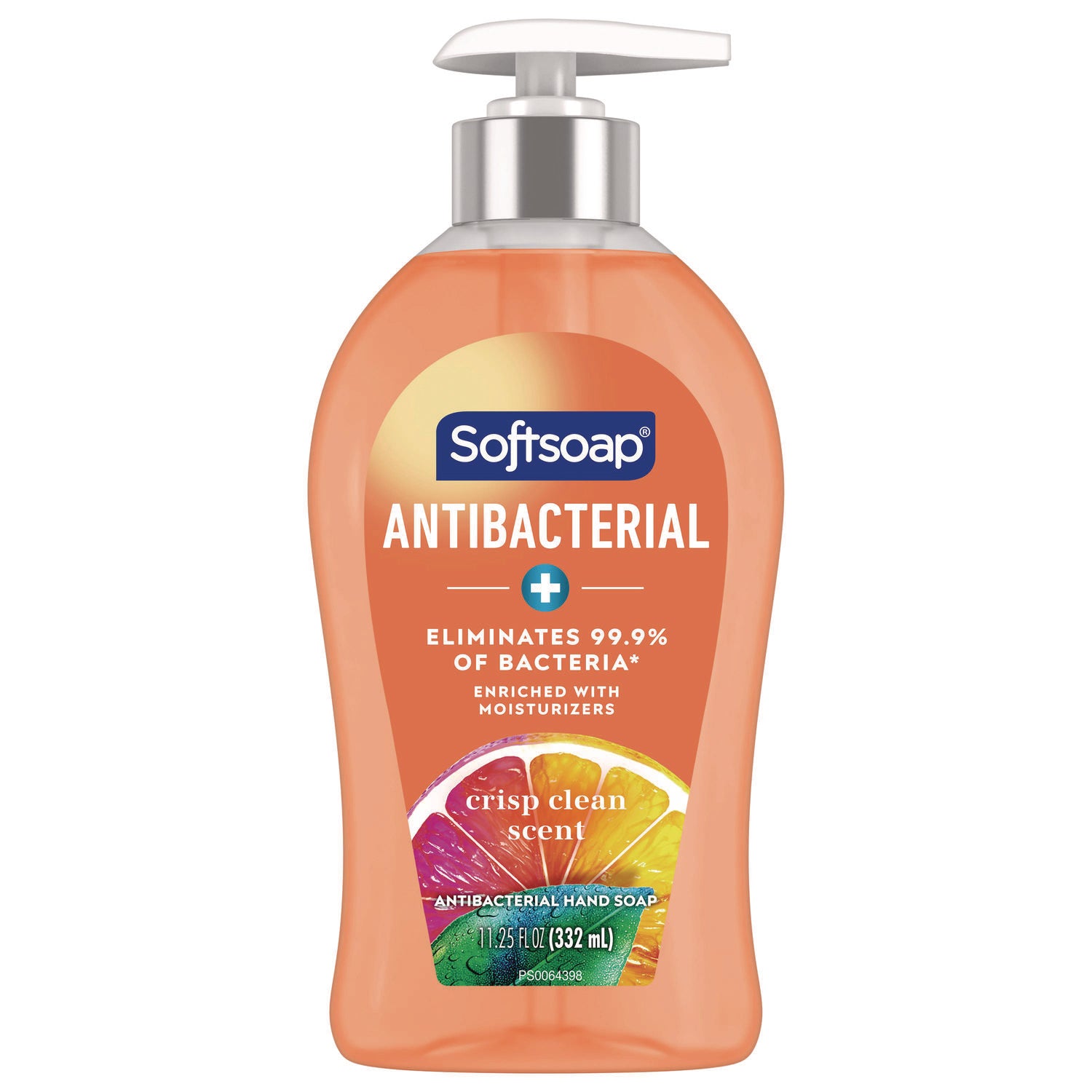 Softsoap Antibacterial Hand Soap, Crisp Clean Scent, 11.25 oz (CPC44571EA)