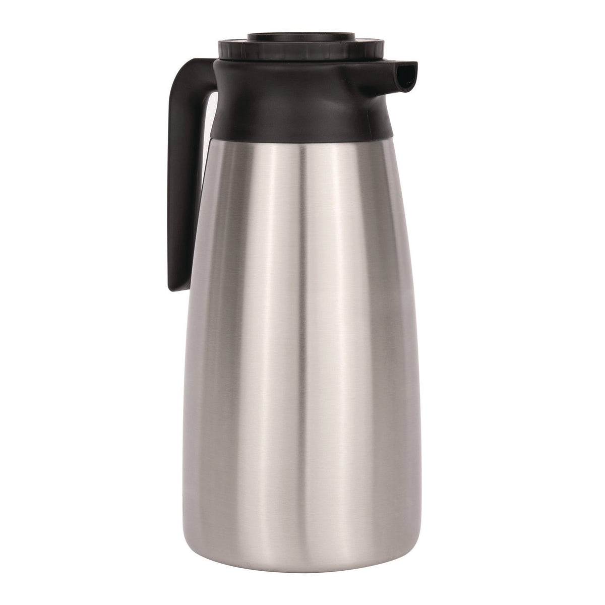 BUNN 1.9 Liter Thermal Pitcher, Stainless Steel/Black (BUNVACPIT19)