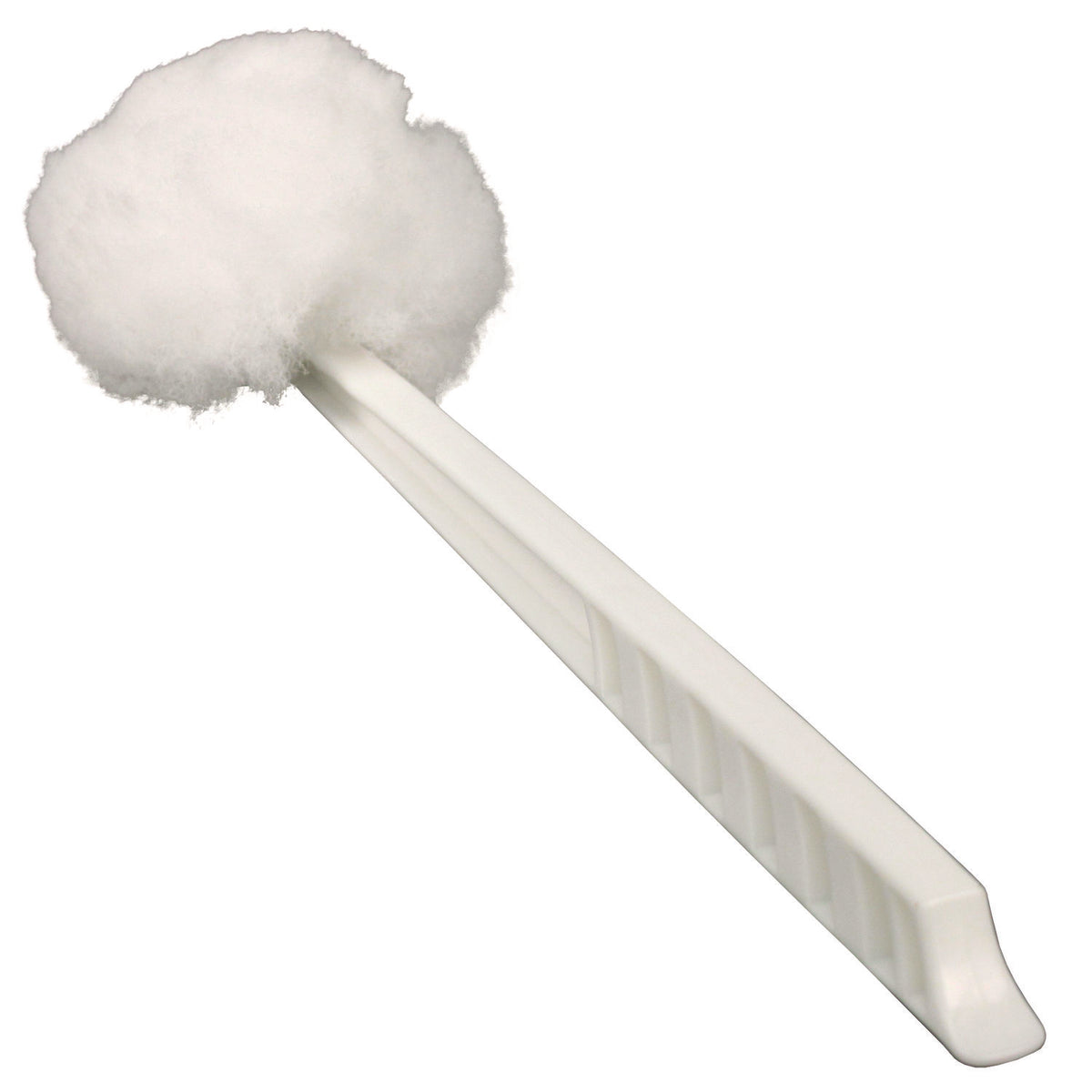 Impact Deluxe Toilet Bowl Mop, 10" Handle, 4.5" Mop Head, White, 25/Carton (IMP2042591)