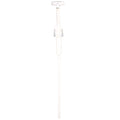 Impact Economy Plastic Dispensing Pump with Senior Rieke Adapter for 5 gal Pails and 38 mm Screwcap for 1 gal Jugs, White (IMP904AEA)