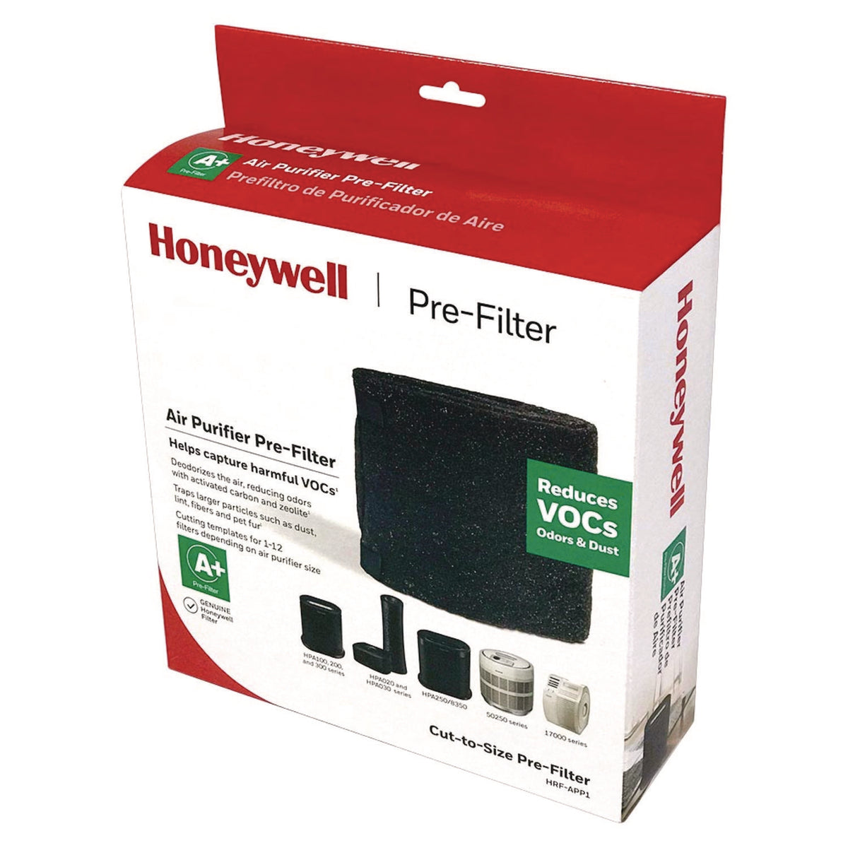Honeywell Filter A Plus Household Odor and Gas Reducing Universal Pre-Filter (HWLHRFAPP1V1)