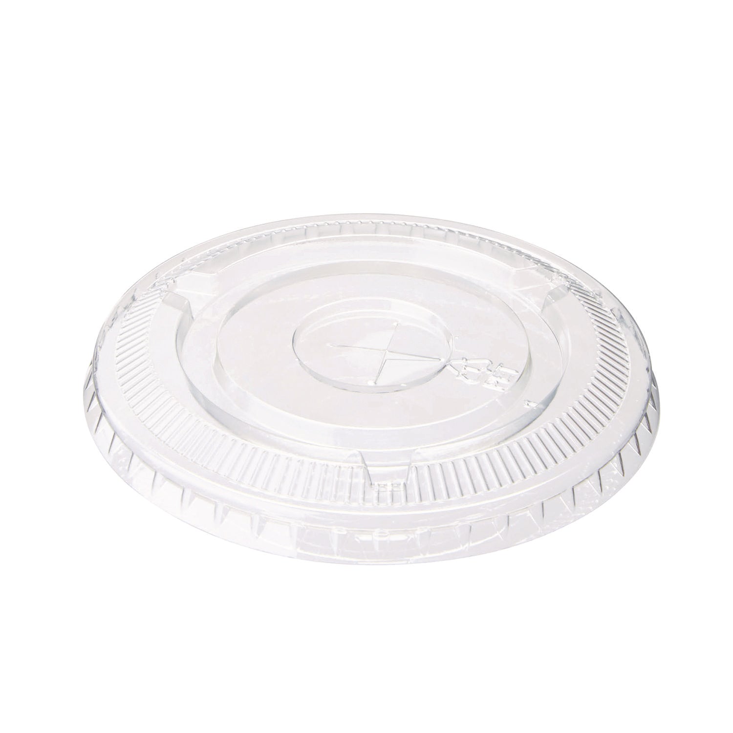 Dixie Cold Drink Cup Lids, Fits 9 oz to 12 oz Plastic Cold Cups, Clear, 100/Sleeve, 10 Sleeves/Carton (DXECL912PET)