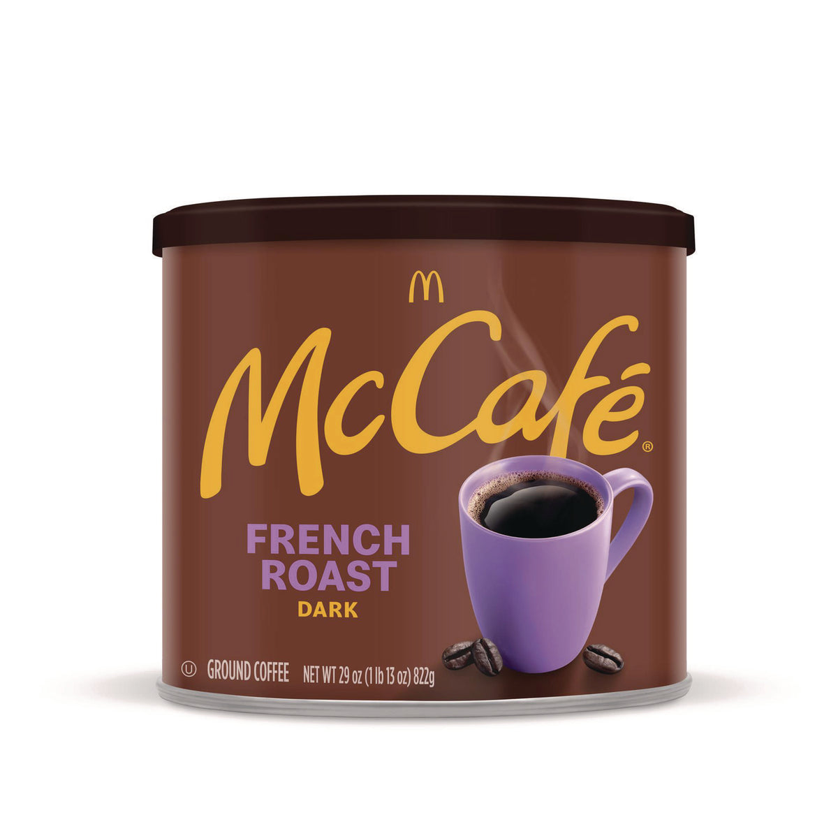 McCafe Ground Coffee, French Roast, 29 oz Can (GMT7831EA)