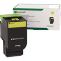 Lexmark 80C00YG Toner, 1,000 Page-Yield, Yellow