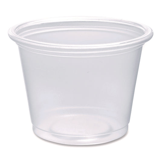 Dart Conex Complements Portion/Medicine Cups, 5.5 oz, Translucent, 125/Bag, 20 Bags/Carton (DCC550PC)