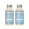 Method Refill + Reuse Foaming Hand Soap Refill, Sweetwater, 1 oz Refill Bottle, 2/Pack (MTH356011)