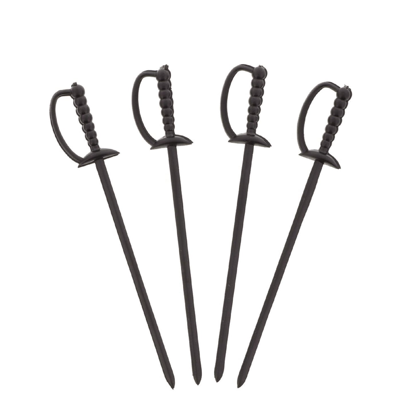 AmerCareRoyal Sword Picks, 6", Black, 1,000/Box, 10 Boxes/Carton (RPPRP147BK)